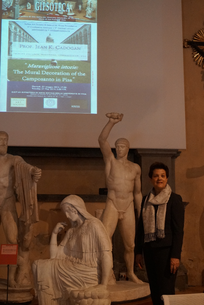 2014 IAS/Kress Lecture, Gipsoteca, San Paolo all’Orto, Pisa; Photo credit: Cathleen Fleck